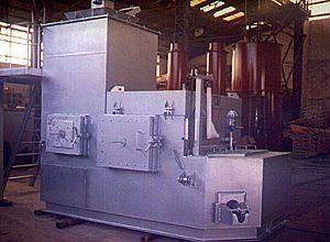 full automation controlled continuous holding furnace