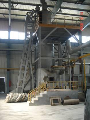 Double chamber holding furnace