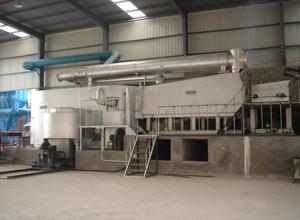 Bottom shocking regenerative aluminum melting furnace