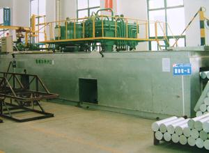 High-efficiency energy conservation aluminum billet heating furnace